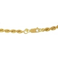 14Kt Yellow Gold  Hollow Rope 5mm